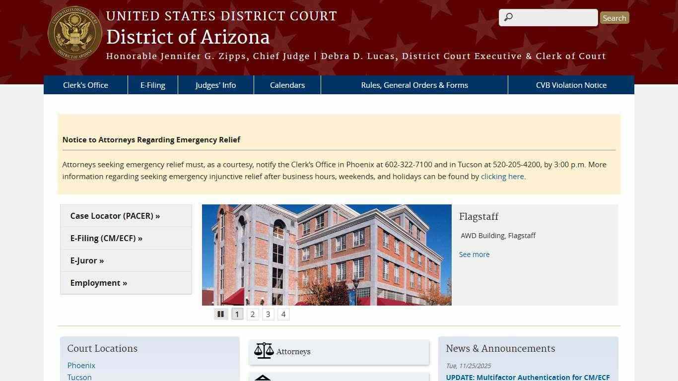 District of Arizona | United States District Court