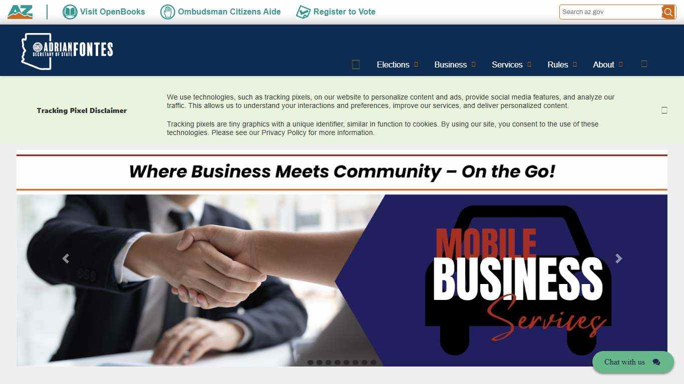 Home | Arizona Secretary of State